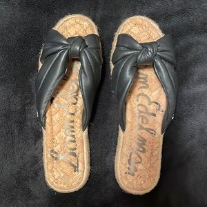 Never worn, Sam Edelman Flat espadrille bottom sandal size 9 great for slim 8.5